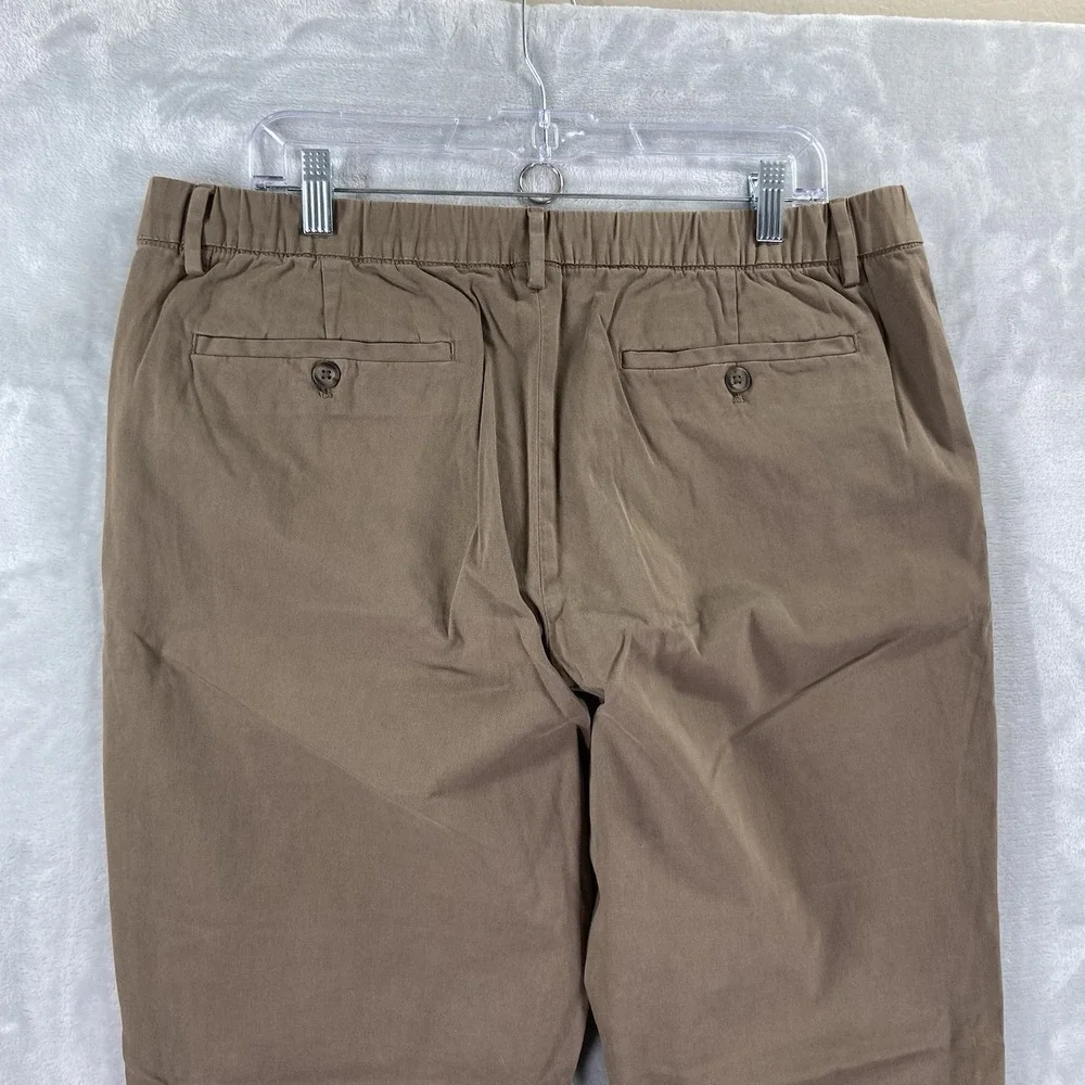 Bear Bottom Pants Mens XL 36x29 Chino Cotton Stretch Brown Tapered Fit Outdoor